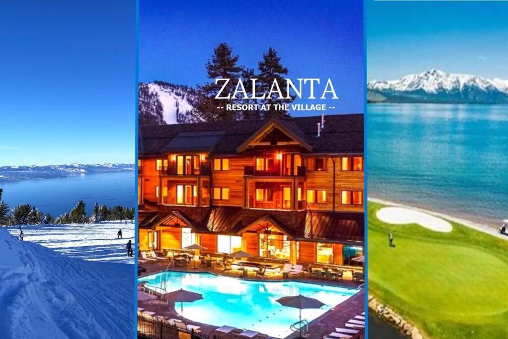 Ski In/Out - Zalanta - Great Location- 2 Hot Tubs - Heated Pool South Lake Tahoe Bagian luar foto